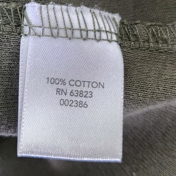 Christopher & Banks Olive Green Blouse women's size Small - Picture 4 of 8